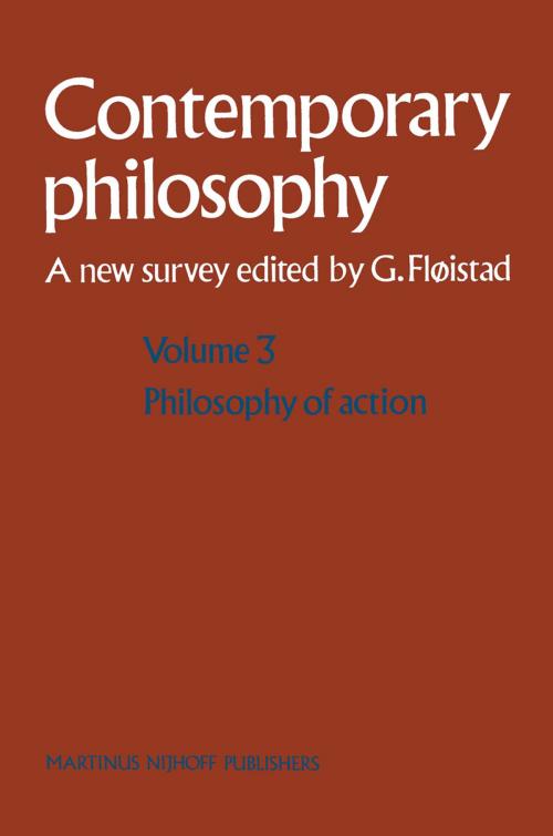 Cover of the book Volume 3: Philosophy of Action by , Springer Netherlands