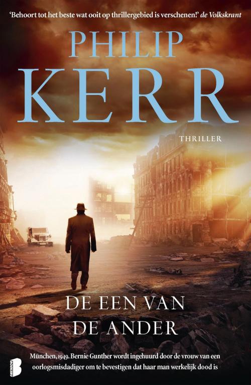 Cover of the book De een van de ander by Philip Kerr, Meulenhoff Boekerij B.V.