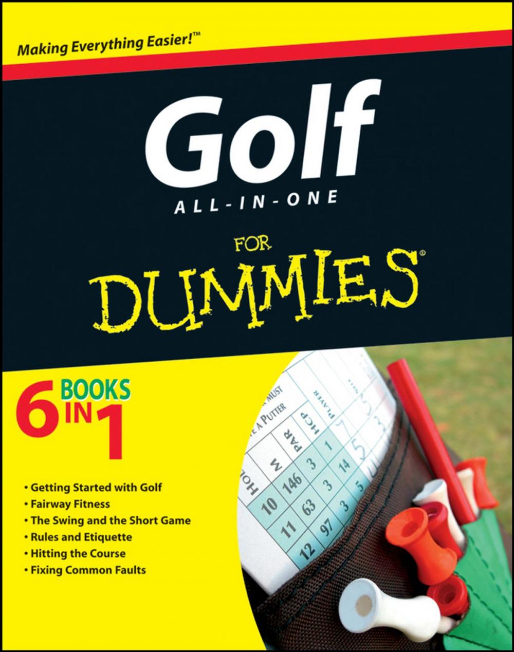 Big bigCover of Golf All-in-One For Dummies