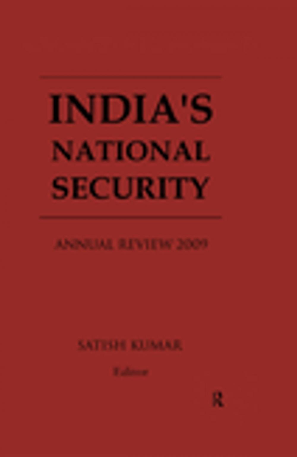 Big bigCover of India's National Security