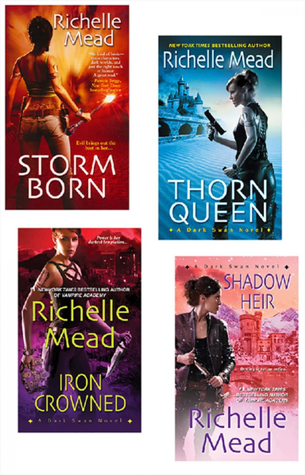 Big bigCover of Richelle Mead Dark Swan Bundle: Storm Born, Thorn Queen, Iron Crowned & Shadow Heir