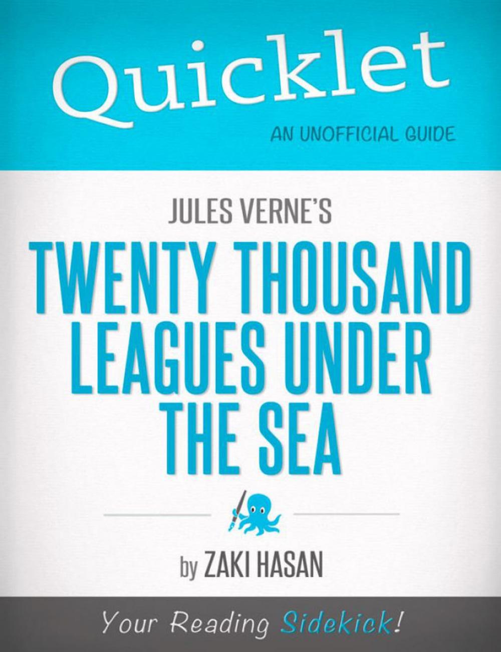 Big bigCover of Quicklet on Jules Verne's Twenty Thousand Leagues Under the Sea