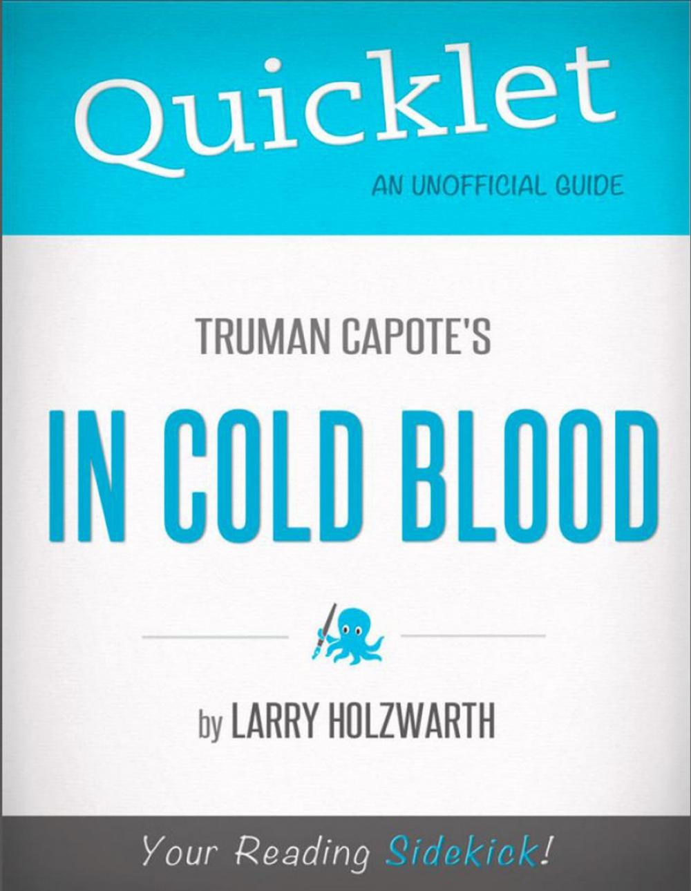 Big bigCover of Quicklet On Truman Capote's In Cold Blood