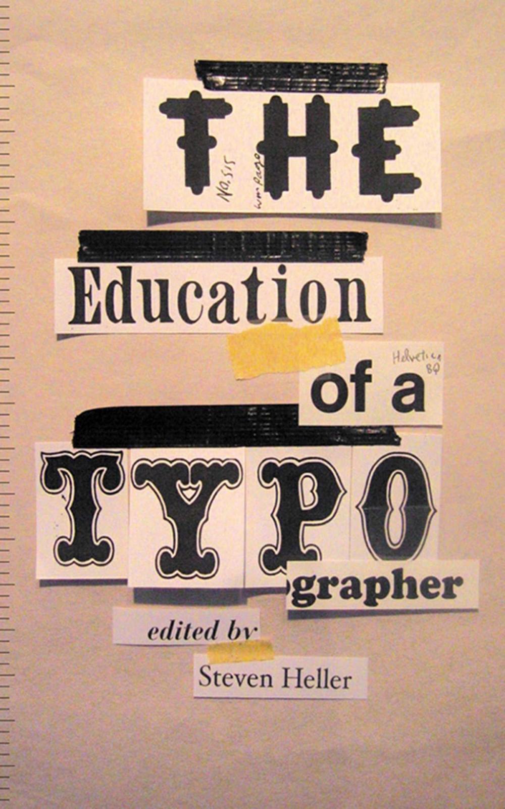 Big bigCover of The Education of a Typographer