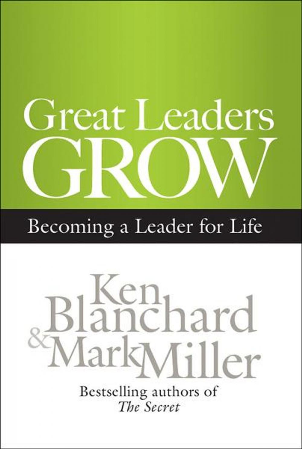 Big bigCover of Great Leaders Grow
