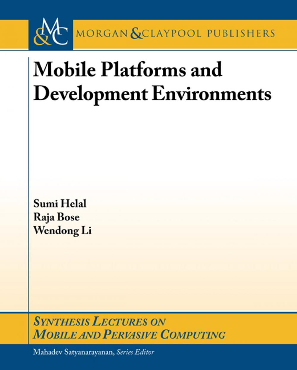Big bigCover of Mobile Platforms and Development Environments