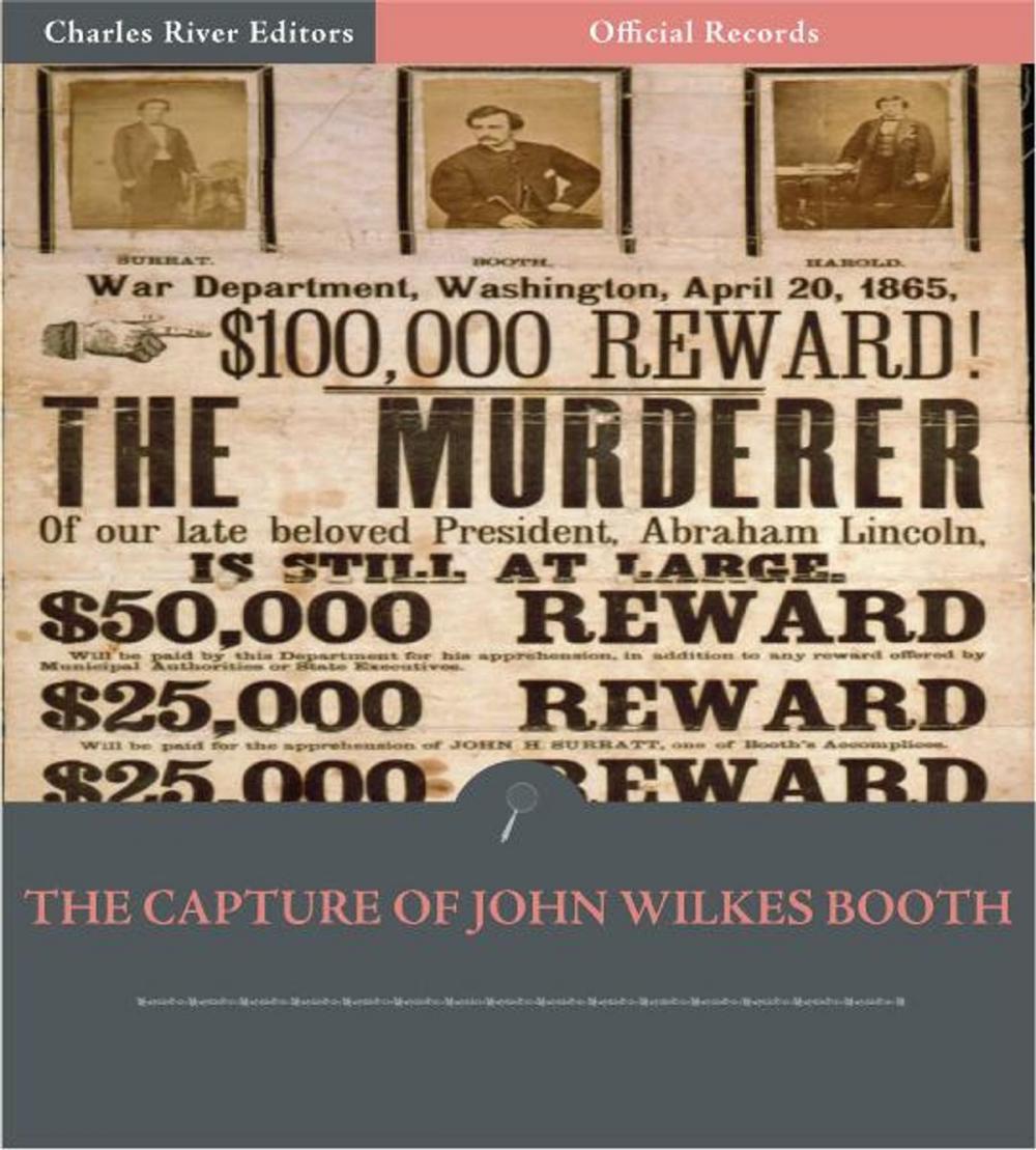Big bigCover of Official Records of the Union and Confederate Armies: Capture of John Wilkes Booth