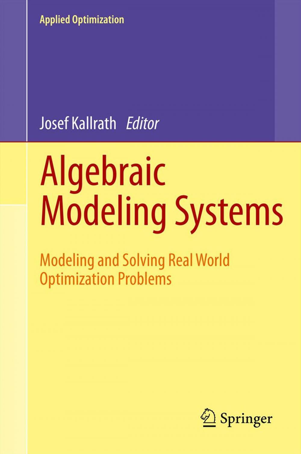 Big bigCover of Algebraic Modeling Systems