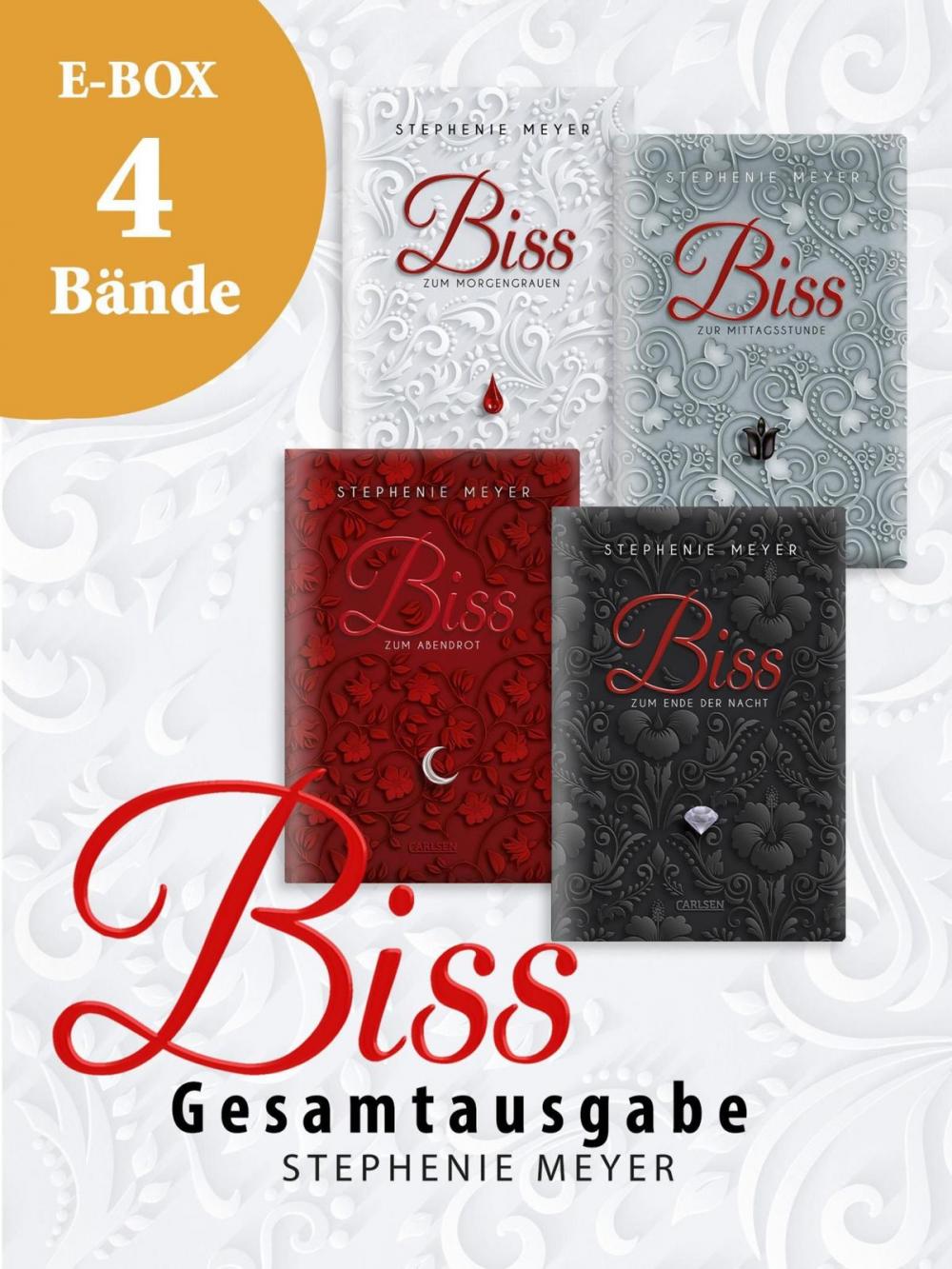 Big bigCover of Biss: Alle vier Bände der Twilight-Serie in einer E-Box! (Bella und Edward )