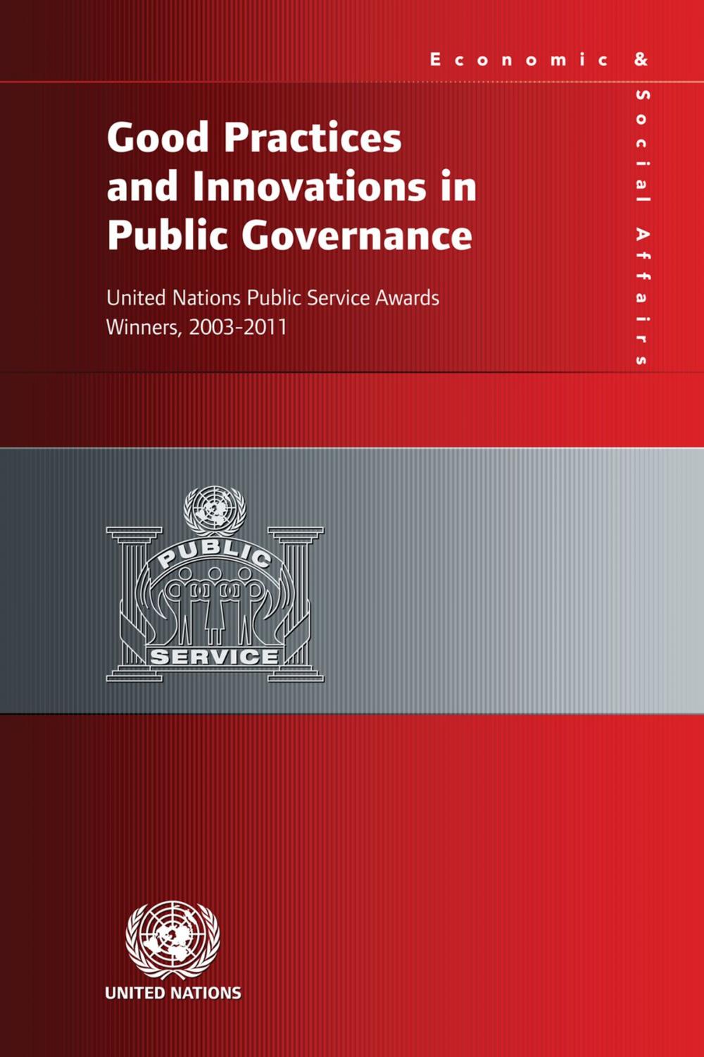 Big bigCover of Good Practices and Innovations in Public Governance 2003-2011