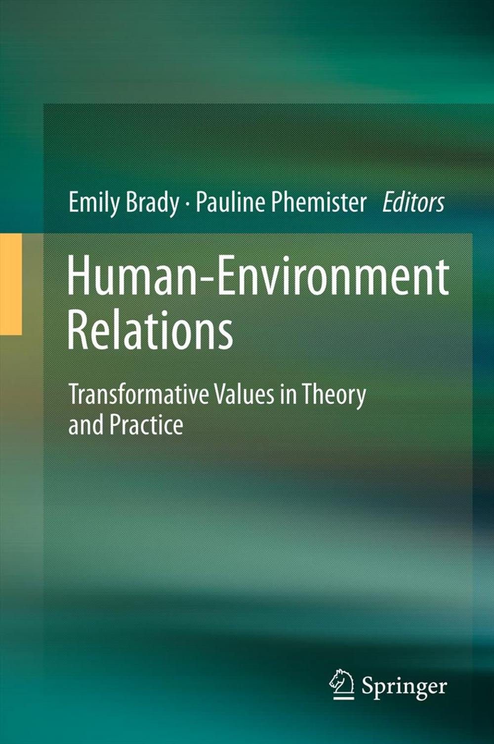 Big bigCover of Human-Environment Relations