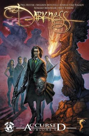 Cover of the book The Darkness Accursed Volume 5 TP by Alan McElroy, Michael Montenat, Phil Smith, Troy Peteri, Erik Jones