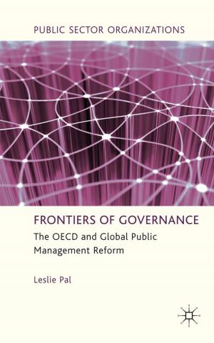Cover of the book Frontiers of Governance by S. Chen