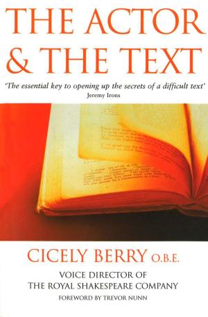 Cover of the book The Actor And The Text by Crystalle Valentino