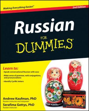 Cover of the book Russian For Dummies by Goeran Berndes, Iacovos Vasalos, Peter D. Lund, John Byrne