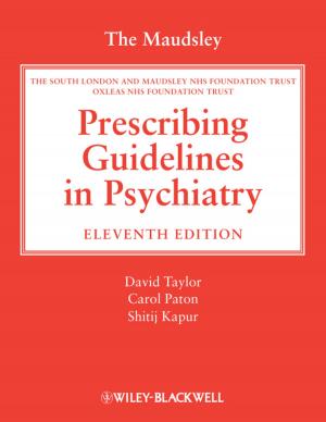 Cover of the book The Maudsley Prescribing Guidelines in Psychiatry by Hengqing Tong, T. Krishna Kumar, Yangxin Huang