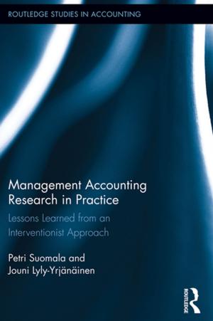 Cover of the book Management Accounting Research in Practice by Rajesh Basrur, Kate Sullivan de Estrada