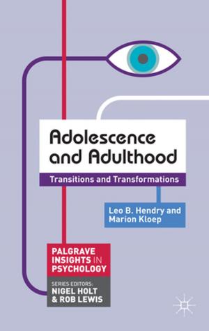 Book cover of Adolescence and Adulthood