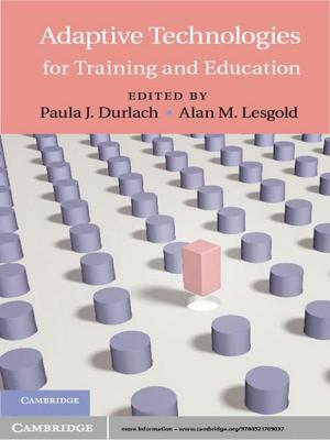 Cover of the book Adaptive Technologies for Training and Education by Alison Cornish
