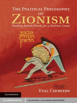 Cover of the book The Political Philosophy of Zionism by Yvan Velenik, Sacha Friedli