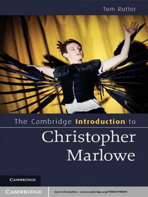 Cover of the book The Cambridge Introduction to Christopher Marlowe by Denis Donoghue