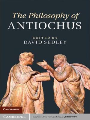 Cover of the book The Philosophy of Antiochus by Dr Jim Beach