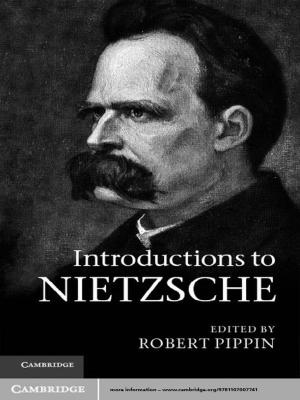 Cover of the book Introductions to Nietzsche by Diego Saglia