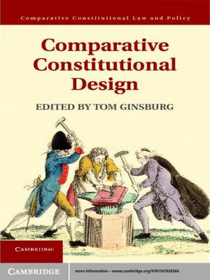 Cover of the book Comparative Constitutional Design by David L. Clark, Nash N. Boutros, Mario F. Mendez