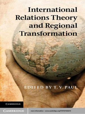 Cover of the book International Relations Theory and Regional Transformation by Gerald Matthews, Ian J. Deary, Martha C. Whiteman