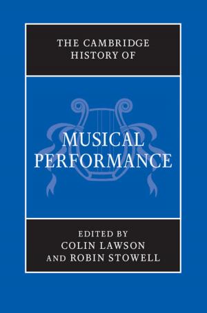 Cover of the book The Cambridge History of Musical Performance by Rick Durrett