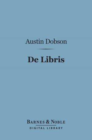 Cover of the book De Libris: Prose & Verse (Barnes & Noble Digital Library) by David Hume