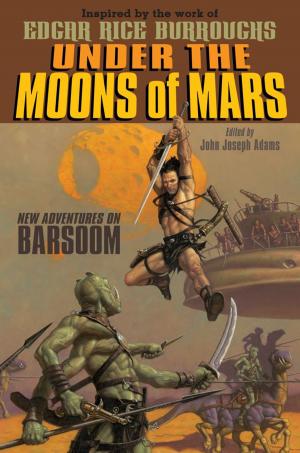 Cover of the book Under the Moons of Mars by Harry Mazer, Peter Lerangis