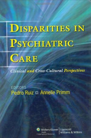 Book cover of Disparities in Psychiatric Care
