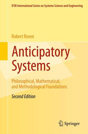 Cover of the book Anticipatory Systems by Daniel C. O'Connell, Sabine Kowal
