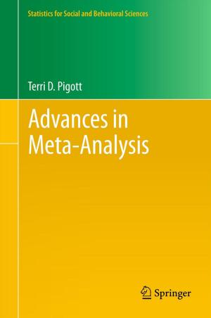 Cover of the book Advances in Meta-Analysis by Joseph N. Pelton