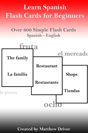 Book cover of Learn Spanish: Flash Cards for Beginners