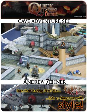 Cover of the book PRINTABLE 3D Dungeon Tiles: Master DM set - for Dungeons and Dragons, D&D, Gurps, Warhammer, or other RPG by RIkudou En Sof