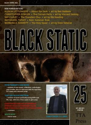 Book cover of Black Static #25 Horror Magazine