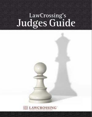 Book cover of LawCrossing’s Judges Guide