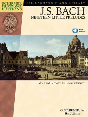 Book cover of Johann Sebastian Bach - Nineteen Little Preludes (Songbook)