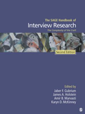 Cover of the book The SAGE Handbook of Interview Research by Jonathan Savage, Dr Martin Fautley