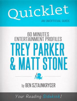 Cover of the book Quicklet on 60 Minutes Entertainment Profiles: Trey Parker and Matt Stone by Luke Trayser