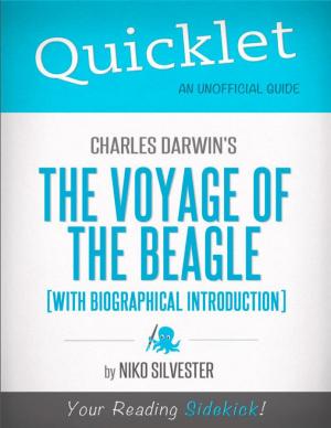 Book cover of Quicklet on Charles Darwin's The Voyage of the Beagle (CliffNotes-like Book Summary)