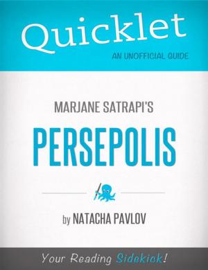 Book cover of Quicklet on Marjane Satrapi's Persepolis (CliffNotes-like Summary)