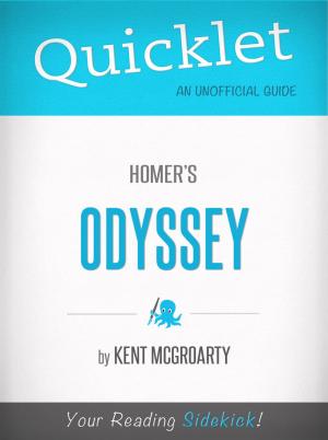 Book cover of Quicklet on Homer's Odyssey (CliffsNotes-like Book Summary)