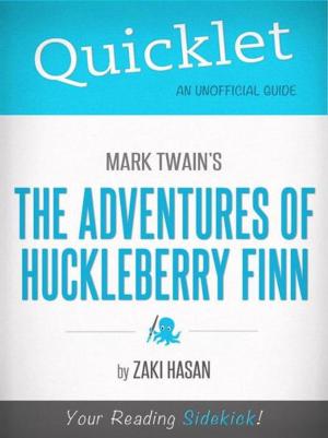 Cover of Quicklet on Mark Twain's Adventures of Huckleberry Finn (CliffsNotes-like Book Summary)