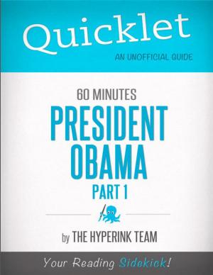 Cover of the book Quicklet on 60 Minutes: President Obama, Part 1 by Erin Falconer