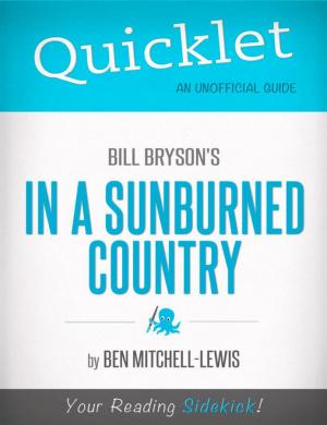 Cover of Quicklet on Bill Bryson's In a Sunburned Country (CliffNotes-like Summary)