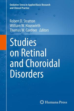 Cover of the book Studies on Retinal and Choroidal Disorders by 