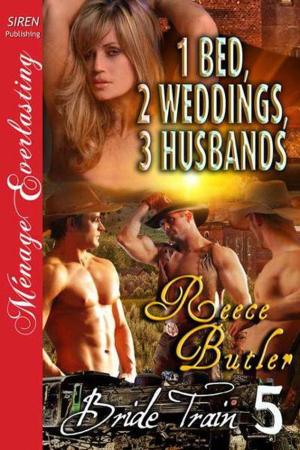Cover of the book 1 Bed, 2 Weddings, 3 Husbands by Ashley Malkin